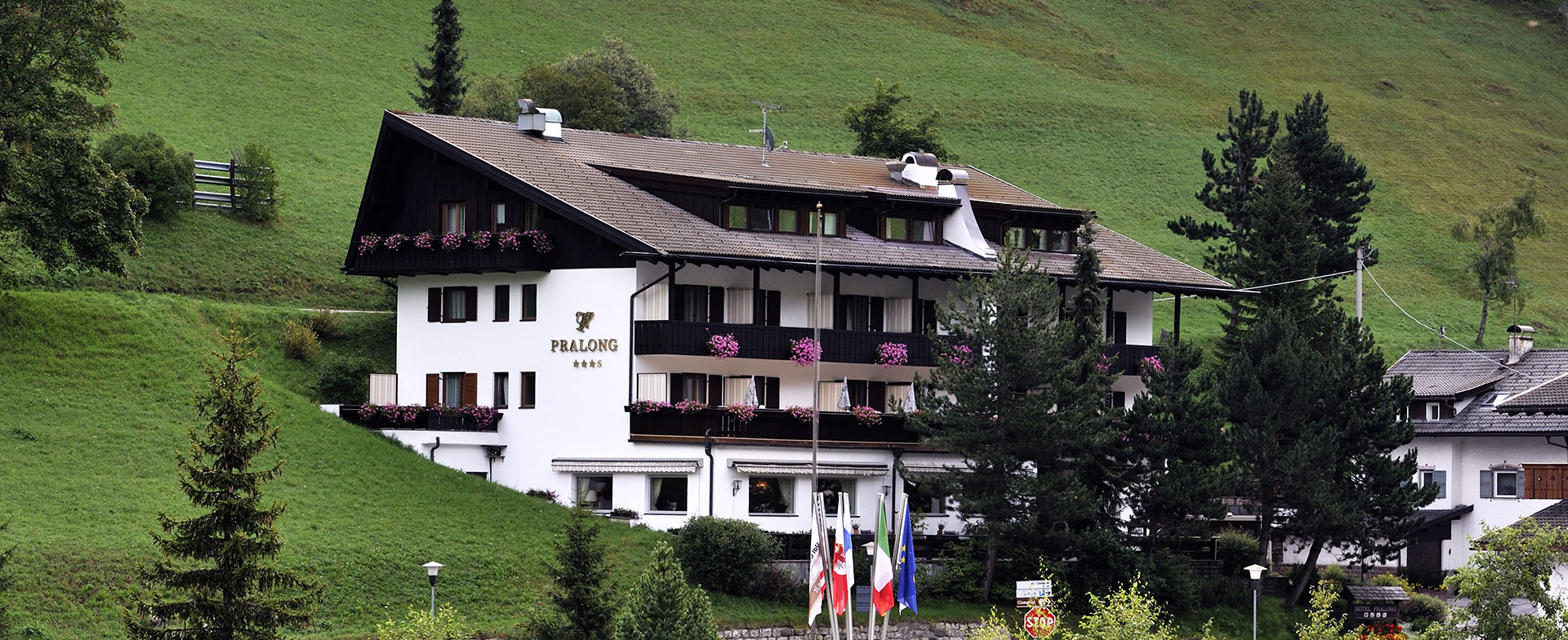 Hotel Pralong a Selva in Val Gardena nelle Dolomiti, Italia